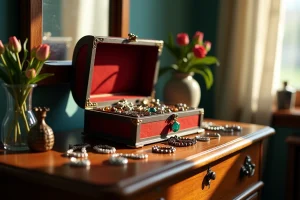 Inspiration vintage : façonner une boîte à bijoux singulière et unique