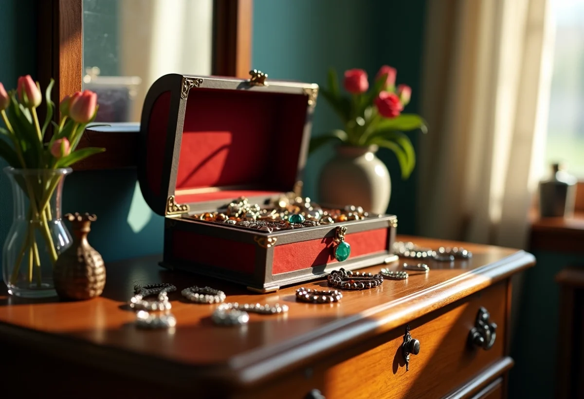 Inspiration vintage : façonner une boîte à bijoux singulière et unique